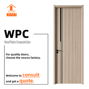 <span class=keywords><strong>Porte</strong></span> intérieure moderne en WPC imperméable pour usage commercial et résidentiel, finition grain <span class=keywords><strong>de</strong></span> bois, garantie <span class=keywords><strong>de</strong></span> 3 ans - Product Image 3