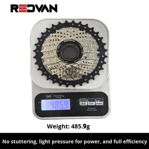 Redvan modifié 7/8/9 vitesses 13-28T/32T roue libre en acier finition nickel haute efficacité respectueux de la rue <span class=keywords><strong>120</strong></span> décibels pour la montagne - Product Image 5