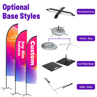 Bandera de Plumas Impermeable, Material de Poliéster con Protección Solar, Plegable, Duradera, Portátil para Eventos Deportivos, Bodas, Entrega Rápida en 48 Horas