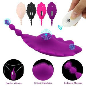 Wearable panty Vibrator clitoris Đồ chơi tình dục cho phụ nữ điều khiển từ xa g-spot kích thích adorime có thể sạc lại âm đạo Massager - Product Image 2