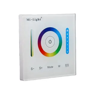 专业调光面板控制器全触摸屏幻灯片米灯miboxer发光二极管调光灯开关RGB/RGBW/RGB + 家用CCT