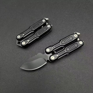 Cuchillo multiusos de acero inoxidable, maravilloso cortador de cajas plegable, abridor de botellas, cuchillo para frutas, práctico cuchillo pequeño multifuncional - Product Image 1