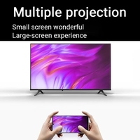 LCD LED Smart TV 65-100 Inch 4K UHD Android WiFi 120Hz untuk Hitam 16:09 untuk Penggunaan Hotel