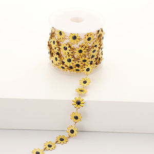 Chaîne de bijoux Fashion Flower Star, style Hip-Hop, collier en acier inoxydable pour hommes et femmes - Product Image 4