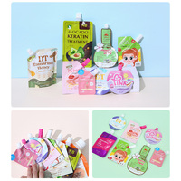 Individuell Bedruckte Dreiseitig Versiegelte Beutel MINI Probenbeutel für Creme, Shampoo, Duschgel, Kosmetikverpackung, Gesichtsmaske, Lotion