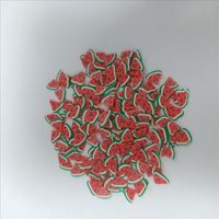 Zachte Klei Roze Hart Perzik Plakjes Polymeer Sprinkles Voor Ambachten Maken Diy Modder Vullen Decoratie Action Accessoires