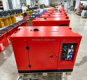 Groupes électrogènes diesel de secours silencieux <span class=keywords><strong>World</strong></span> Sold Silent 5kW 8kW 9kW 10kW 12kW 15kW 20kW 25kW 30kW 40kW 50kW 12kVA 15kVA 20kVA 25kVA - Product Image 2