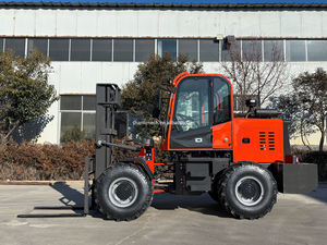 Montacargas Diésel 4T 5T 4000KG 5000KG LTR40 4WD 4x4, Capacidad de 3T, Todoterreno, para Construcción, Restaurantes, Motor de Corriente Continua, Nuevo, 4000-600MM - Product Image 3