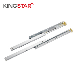 3 <strong>Fold</strong> American Style Concealed Undermount <strong>Drawer</strong> <strong>Slide</strong> Soft Closing <strong>Drawer</strong> Rail Runner with Handles - Product Image 1