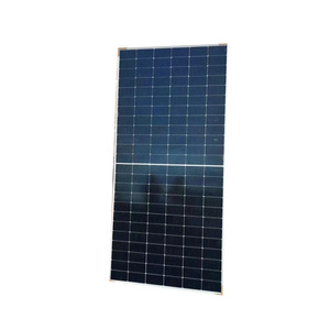 แผงโซลาร์เซลล์แบบโมโนคริสตัลไลน์ C Tier 625w 620w แบบสองหน้า Half Cell 144 เซลล์ 615w โมดูลกระจกสองชั้น - Product Image 5