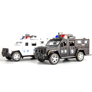 Jouets moulés sous pression 1:32, modèle de voiture, jouets pour enfants, voiture de <span class=keywords><strong>police</strong></span>, cadeaux, prix de gros - Product Image 3