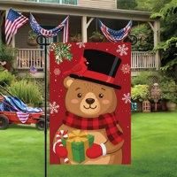 Drapeau de jardin personnalisé avec photo, design sur mesure, double face, vente en gros