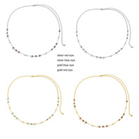 Damen Sexy Taillen kette Devil's Eye Anhänger Bauch Taillen kette Für personal isierte vergoldete Körper kette Schmuck