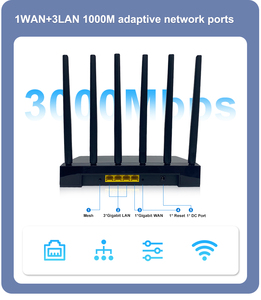 Домашнее использование Openwrt прошивки гигабитный двухдиапазонный беспроводной 2,4g 5,8g 3000 Мбит/с маршрутизатор wifi6 - Product Image 6