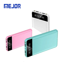 Promotion : Chargeur de téléphone portable portable, batterie externe de poche personnalisée, double USB Type-C, cadeau, Power Bank mince 20000mAh
