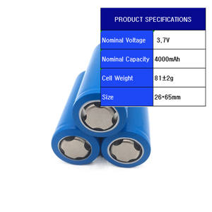 도매 26650 리튬 배터리 4000mAH LifePo4 배터리 3.2v 4000mAh 셀 5C 전기 자동차 태양 에너지 저장 비상 - Product Image 5