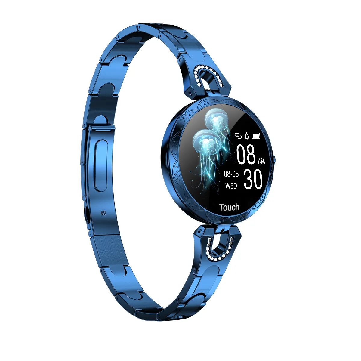AK15 Frauen Smart Watch Herzfrequenz messer Weibliche Physio logische Zyklus funktion Smart Watch 1,3 Zoll HD IPS Uhr für Frauen