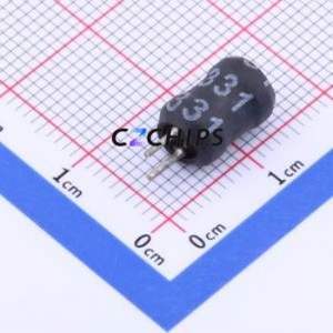 RL0608N-331K ตัวเหนี่ยวนำไฟฟ้าแบบ Through-hole (THT), ขนาด D6.7xL9.2 มม. 330uH 10% 500mA 1.7โอห์ม - Product Image 1
