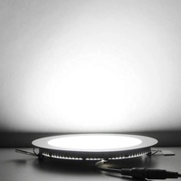 Fabricant chinois Éclairage intérieur 3W 6W 9W 12W 15W 18W Encastré Rond Carré Ultra Mince Dimmable Plat Led Panneau Plafonnier