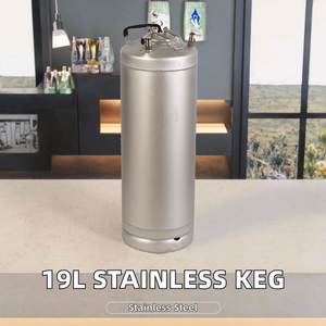 AOJI Meilleur <span class=keywords><strong>Prix</strong></span> Personnalisé Poignée Unique 19L Acier Inoxydable 304 Mini <span class=keywords><strong>Fût</strong></span> <span class=keywords><strong>de</strong></span> <span class=keywords><strong>Bière</strong></span> Corny Keg Seau <span class=keywords><strong>de</strong></span> 5L Fabriqué en Chine - Product Image 2