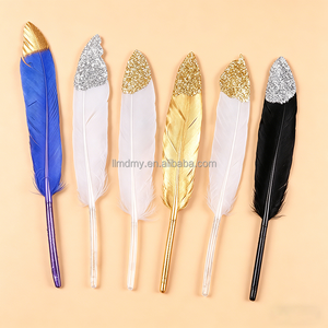 Plumes d'oie en vrac, accessoires décoratifs pour la création de chapeaux, accessoires vestimentaires, artisanat DIY, fournitures pour fêtes et mariages - Product Image 1