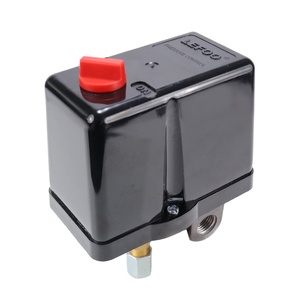 Công tắc áp suất 3 pha lefoo LF18 cho máy nén khí điều khiển bơm nước chủ đề kết nối G1 làm bằng nhôm - Product Image 1
