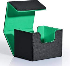 New Style Magnetic TCG Card Storage <b>Box</b> Holds 100 Cards Magnetic Closure Deck Case for Trading Cards - Product Image 1