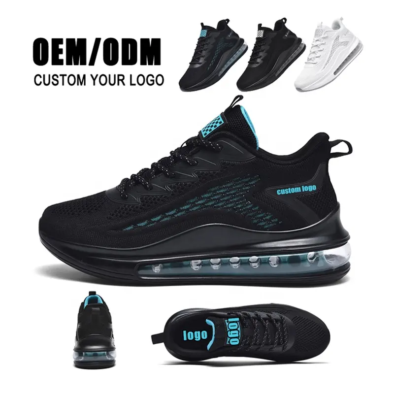 New Design Big Size Flying Woven Cushioning Men Sport Shoes Male Running Shoes Sneakers Chaussures Sneakers for Men