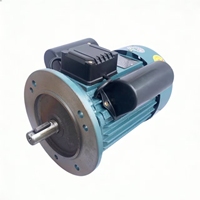 Moteur électrique asynchrone monophasé YC90S-4 1,5 CV 1800 tr/min 220 V 50 Hz 5 kW pour équipement de travail du bois, moteur à condensateur à deux valeurs