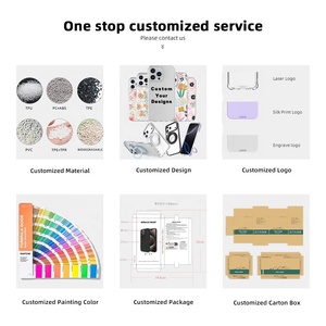 Biểu tượng tùy chỉnh khuôn <span class=keywords><strong>TPU</strong></span> PC trong suốt từ trường hợp điện thoại di động với vòng đứng thiết kế cá nhân cho Iphone 17 Pro Max bao gồm - Product Image 2