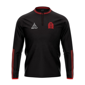Chaqueta de fútbol para hombre Warmup Black Logotipo personalizado Chaquetas deportivas de fútbol Uniformes de club de entrenamiento - Product Image 1