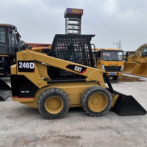 Cargadora Compacta Usada CAT 246D en Venta, Lista para Exportación y Uso en Obras - Product Image 2