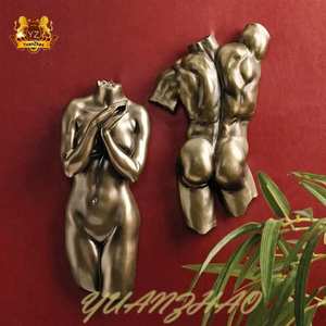 Décoration extérieure statues femmes grandeur nature statue en bronze femme nue sexy en métal - Product Image 4