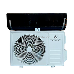 เครื่องปรับอากาศแบบแยกส่วนติดผนัง KESSER ประหยัดพลังงาน รุ่น Cool Heat สีดำ 220v 50Hz R32 12000BTU  ใช้สารทำความเย็นที่เป็นมิตรต่อสิ่งแวดล้อม สำหรับรถบ้าน รุ่น E - Product Image 1