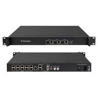 Modulateur YDS3344M 28-en-1 ISDB-T/32-en-1 DVB-T/48-en-1 DVB-C avec 3 ports RJ45/SFP, 256 PIDs, dispositif de multiplexage montable en rack, garantie 5 ans