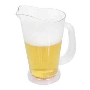 Thương Hiệu Tùy Chỉnh Logo Có Thể Tái Chế Rõ Ràng Nhựa 64 Oz 1.8L Công Suất Lớn Nhựa Bia Rượu Vang Trà Bình Với Xử Lý - Product Image 2