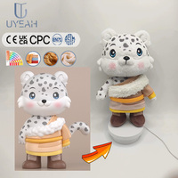 UYEAH CE OEM/ODM – Nouveaux jouets en peluche personnalisés avec logo, peluches de chat et tigre douces, cadeaux pour enfants