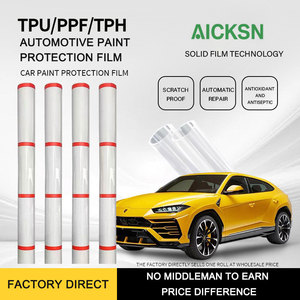 AICKSN Série Crystal – Film de protection auto-adhésif amovible, auto-réparant, anti-UV, vert, pour carrosserie de voiture, en vinyle PVC, à usage unique - Product Image 4