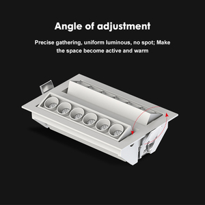 <span class=keywords><strong>Allway</strong></span> Design modulaire Longue durée de fonctionnement Plafond en aluminium encastré 6w 10w 20w Carré Led Downlight - Product Image 3