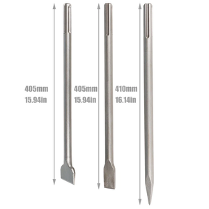 औद्योगिक ग्रेड मिश्र धातु स्टील हैंडल चांदी नक्काशी चिसिल प्वाइंट फ्लैट खोखले छिलके के लिए चांदी नक्काशी चिपकली - Product Image 3