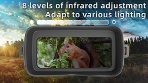 Cámara de Vigilancia Inalámbrica 4K con Visión Nocturna, Zoom Óptico 4x, Batería Recargable de 1080p, SD Portátil para Uso en Exteriores - Product Image 4
