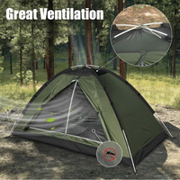 Tente pliable personnalisée, ultralégère, petite, imperméable, pour randonnée, camping, pêche, plage, extérieur, équipement de protection