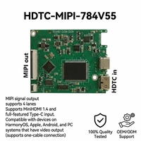 Placa Controladora MIPI DSI de 4 Carriles, Convertidor HD-MI a MIPI, PCBA Tipo-C 5V, Adaptador de Pantalla Industrial, FPC 40P, Compatible con Táctil IIC
