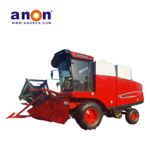 ANON nueva Mini cosechadora de granos máquina combinada soja arroz trigo cebada maíz cosechadora precio - Product Image 6