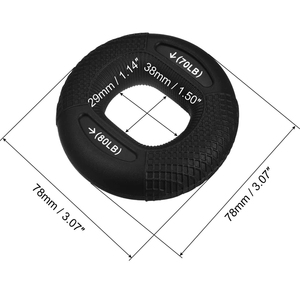 Fortalecedor de agarre de mano Entrenamiento de <span class=keywords><strong>antebrazo</strong></span> Aliviar el <span class=keywords><strong>dolor</strong></span> de muñeca Túnel carpiano Gatillo Mazo Ejercitador de dedos Agarre Entrenador de fuerza - Product Image 2