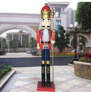 Đồ Trang Trí Sân Vườn Siêu Lớn Nhân Vật Lính Nhựa Resin Kỳ Nghỉ Kẹp Hạt Dẻ Nhựa Giáng Sinh Để Trang Trí Salon - Product Image 3