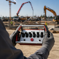 Vanne hydraulique authentique NOMI à 6 canaux, DC 12-24V, IP68, système radio à distance 433 MHz pour grue à flèche articulée