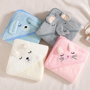 <span class=keywords><strong>Cape</strong></span> à capuche personnalisable pour enfants Ensemble <span class=keywords><strong>de</strong></span> peignoirs <span class=keywords><strong>de</strong></span> <span class=keywords><strong>bain</strong></span> à séchage rapide Coral Fleece Coral Fleece Soft Animal Cute Beach Bathroom Use - Product Image 3