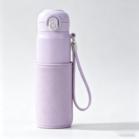 Échantillon Gratuit - Tasse Thermos Isotherme Classique en Acier Inoxydable 304 à Double Paroi avec Couvercle Twist Mat, Scellée Sous Vide pour la Maison et les Voyages