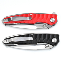 Couteau pliant tactique de survie WINLEE modèle Python Ultra Sharp D2steel OEM, haute dureté, manche durable en nylon et fibre de verre, EDC